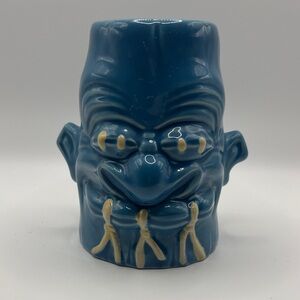 Sam's Shrunken Head- House Of Blues - Gambino - Tiki Farm Mug - 2005 RARE
